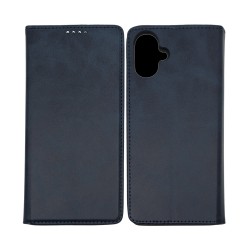 Capa de Couro com Bolso Interno para Samsung Galaxy A07 Azul